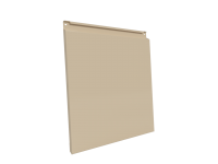 Фасадная металлокассета (Закрытый тип) Слоновая кость 0,8